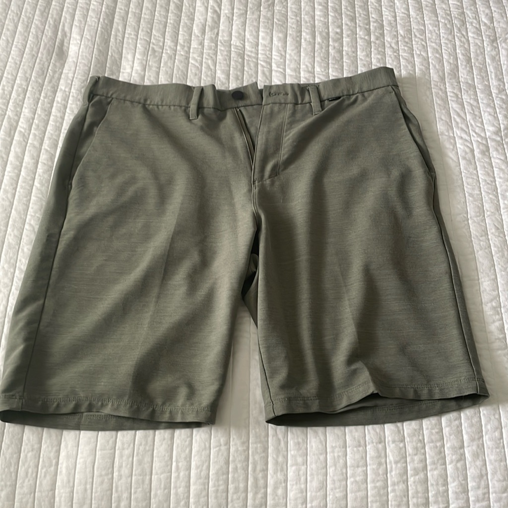 Green Hurley Shorts Mens